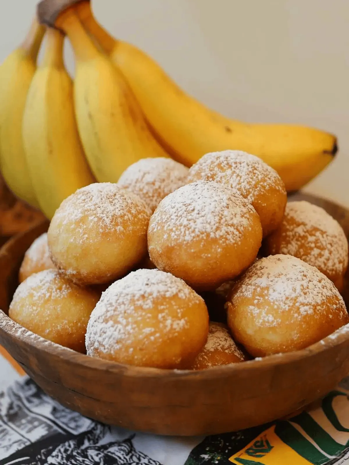 Banana Puff Puff (Beignets)