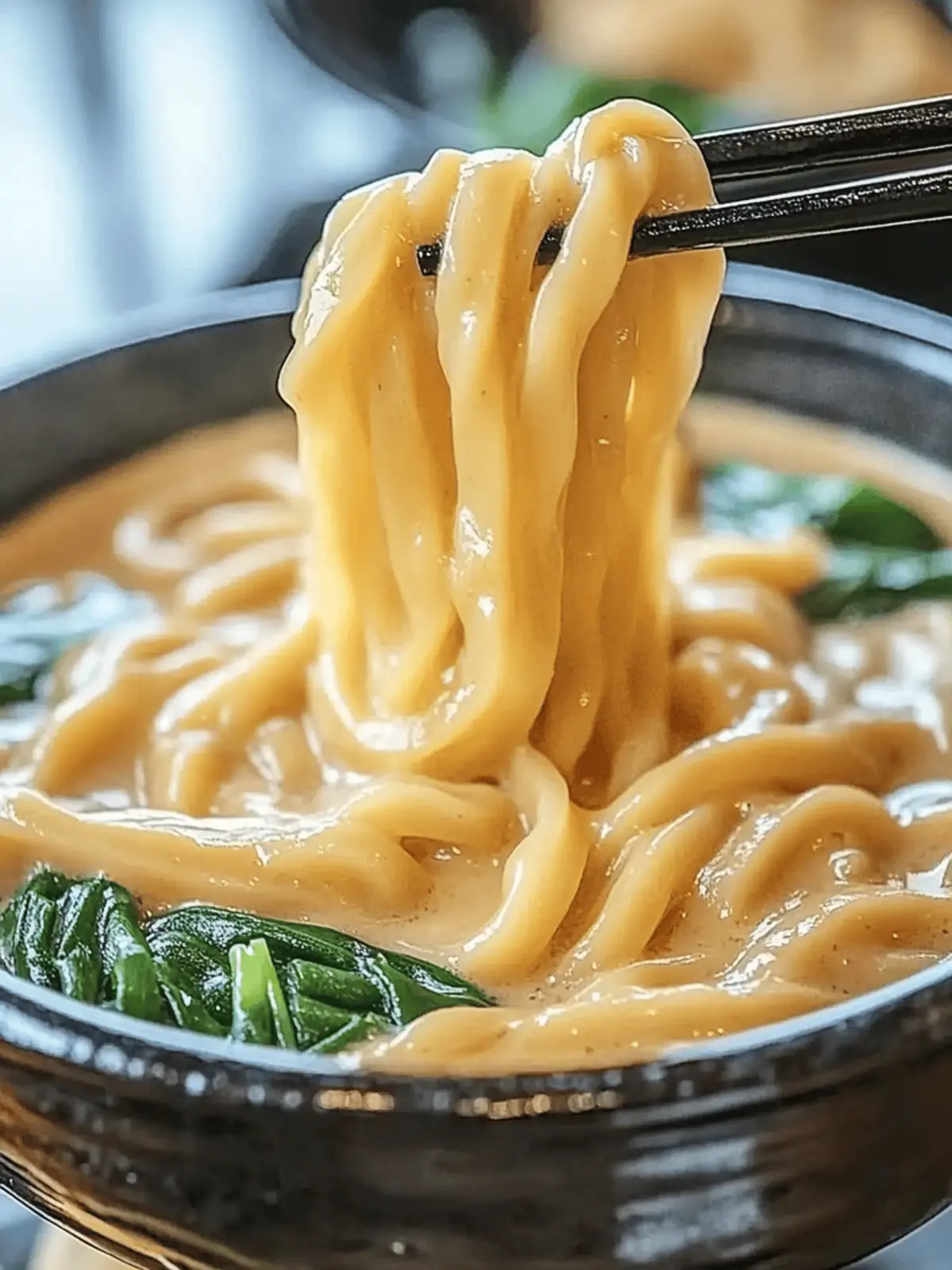 Creamy Miso Udon