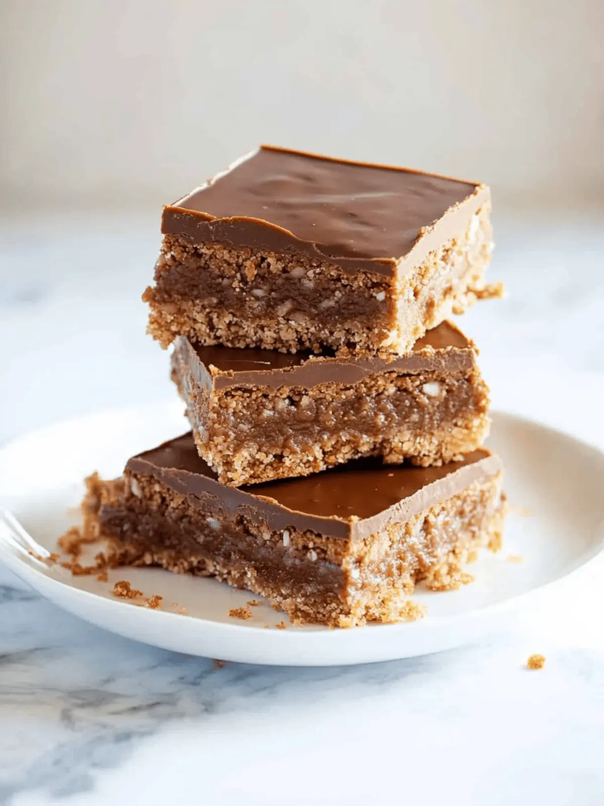 Aussie Crunch – Chocolate Coconut Slice