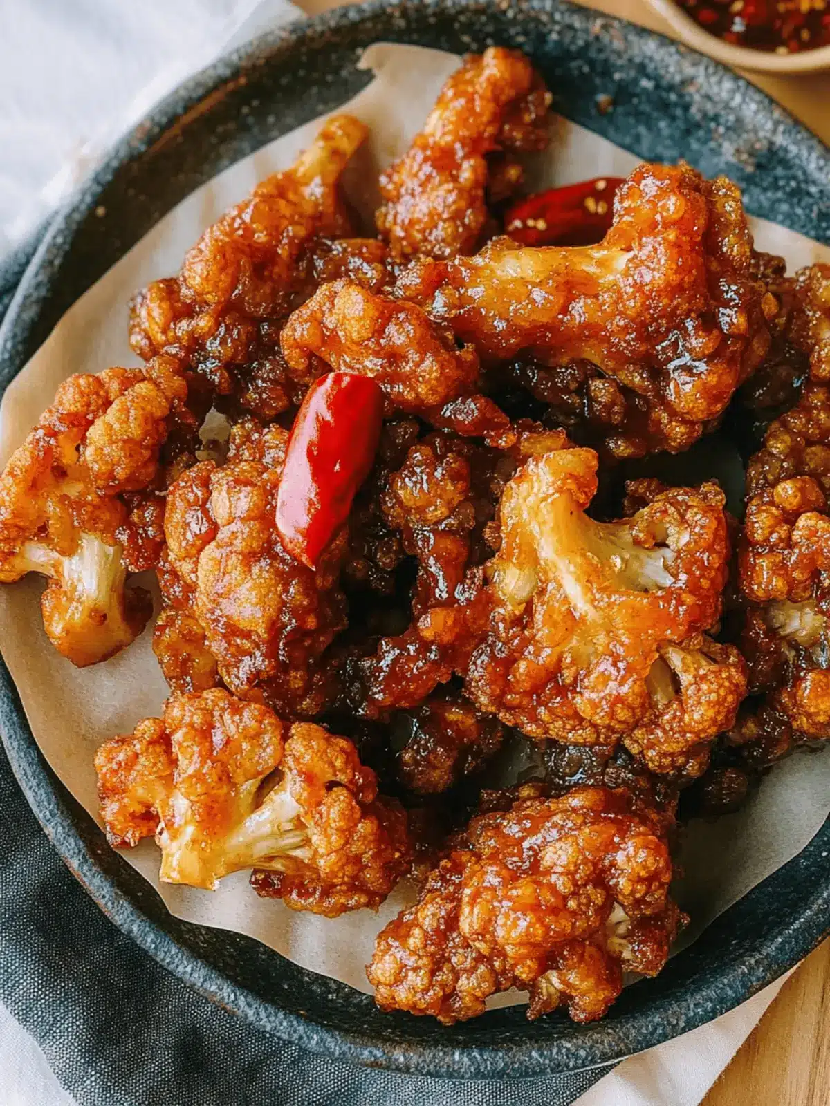 Korean Fried Cauliflower
