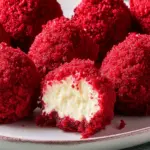 Red Velvet Cheesecake Bites