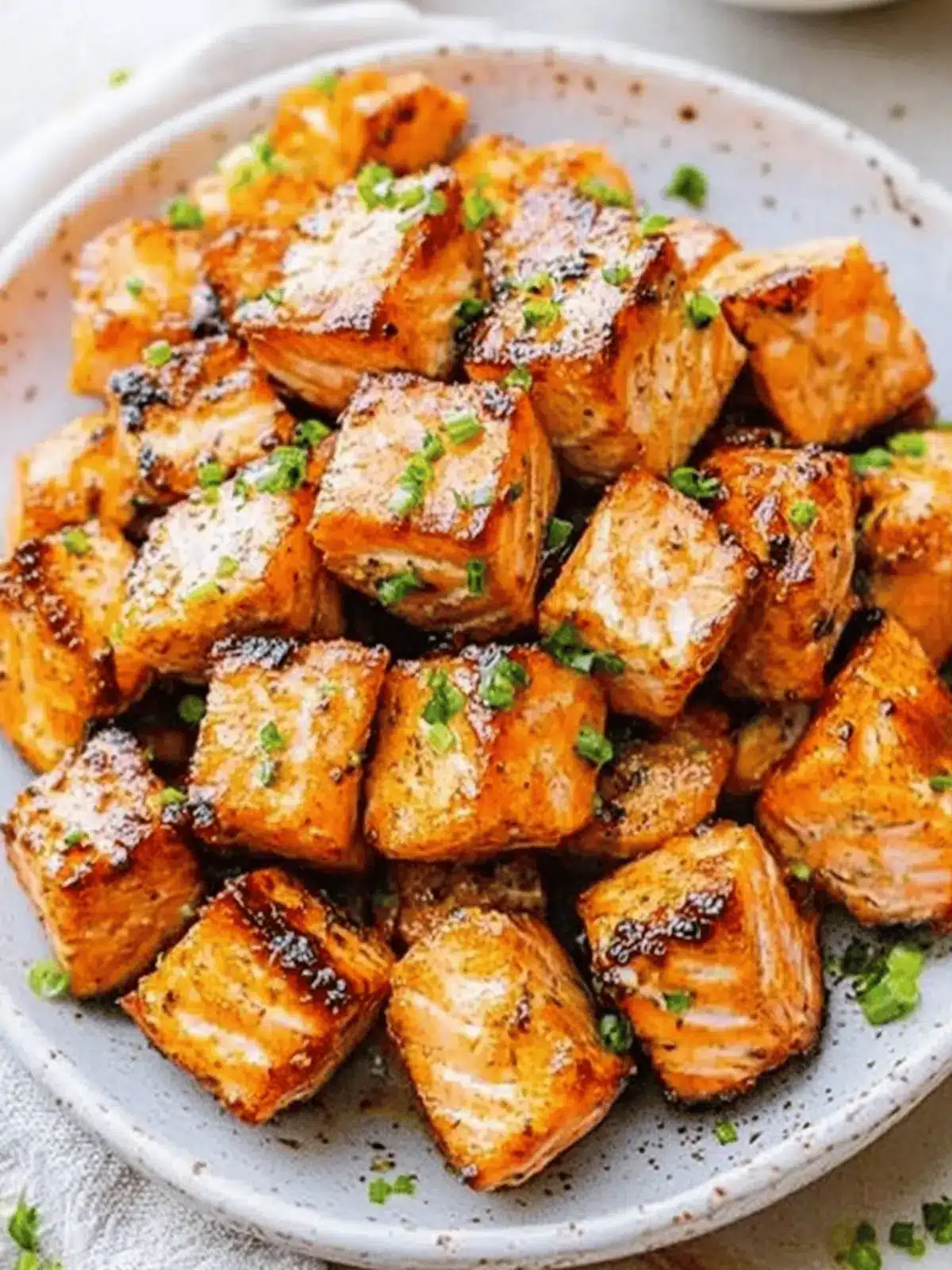 Delicious Air Fryer Salmon Bites Ready in Just 15 Minutes