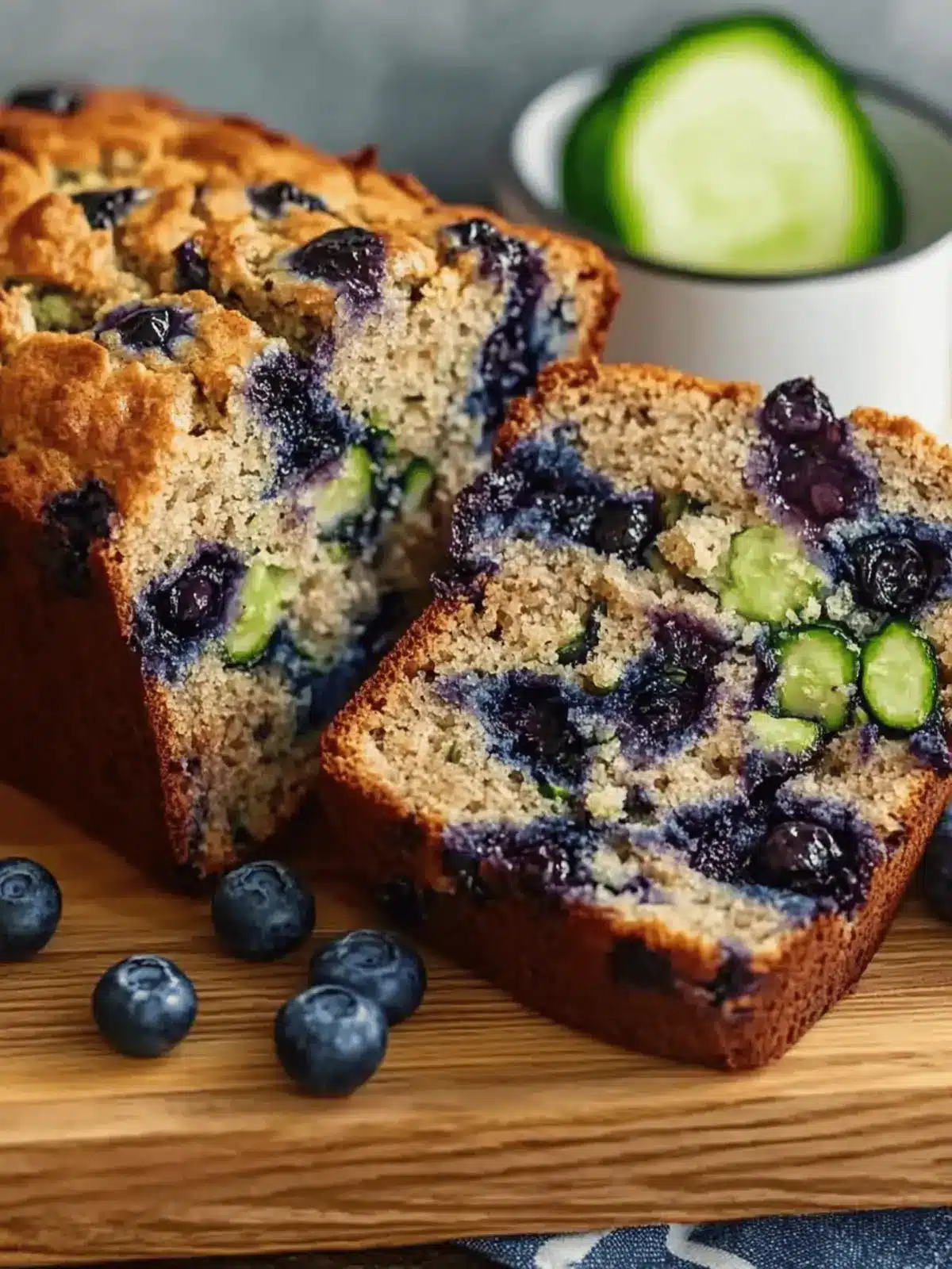 Fresh Blueberry Zucchini Bread for a Moist Summer Treat