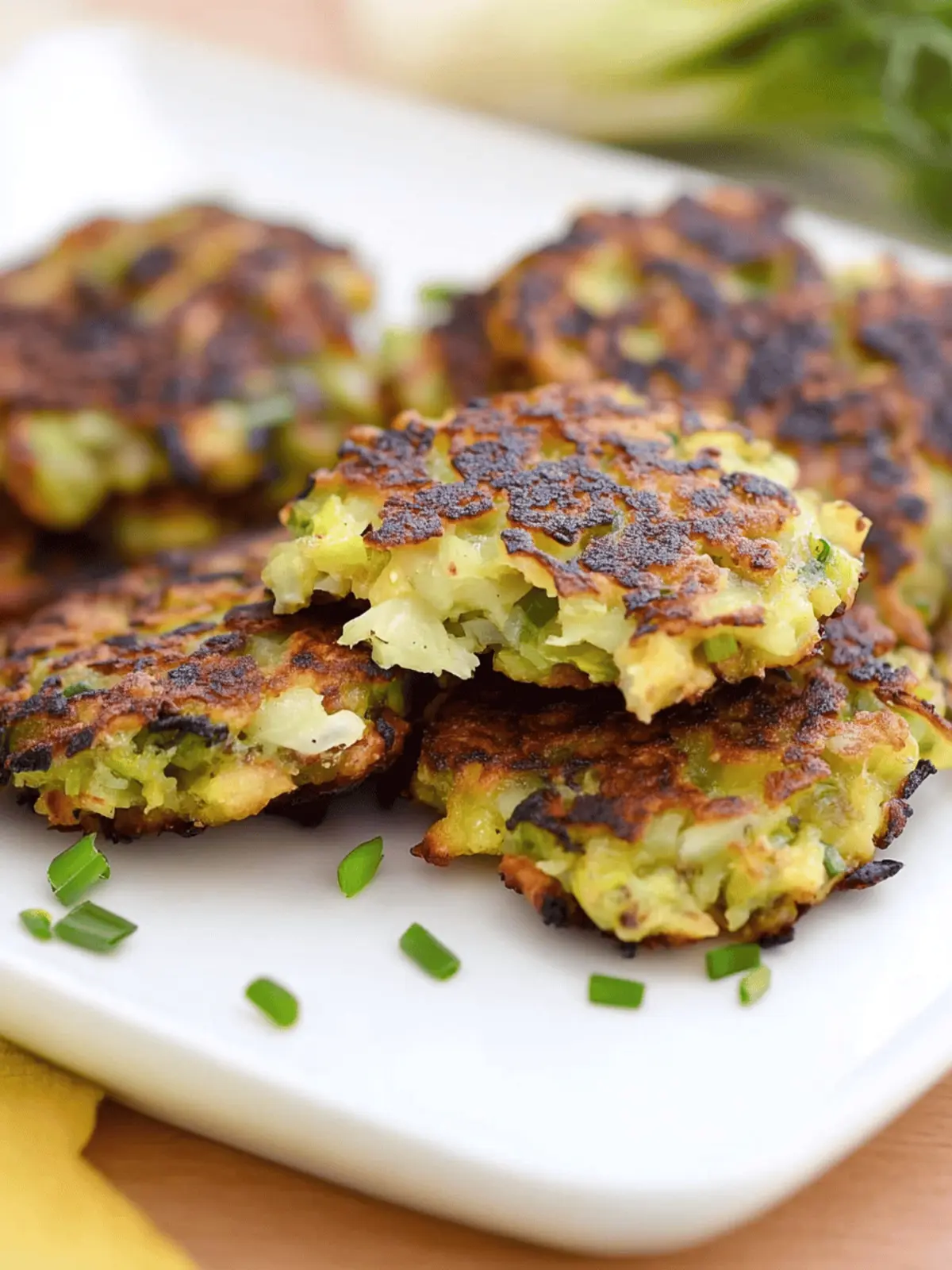 Leek Patties for Rosh Hashanah
