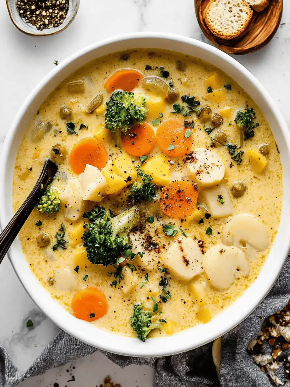 One Pot Creamy Vegetable Bliss for Cozy Nights in