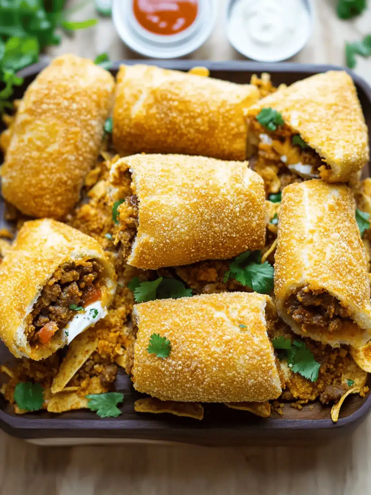 Crunchy Nachos Bread With Beef