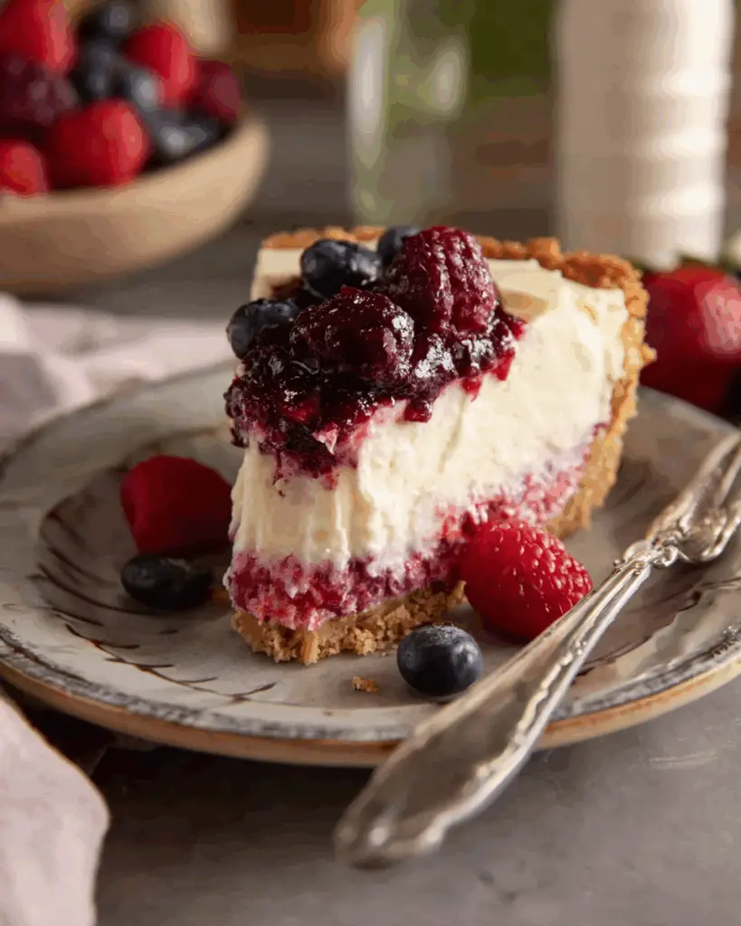 Berry Cream Cheese Pie