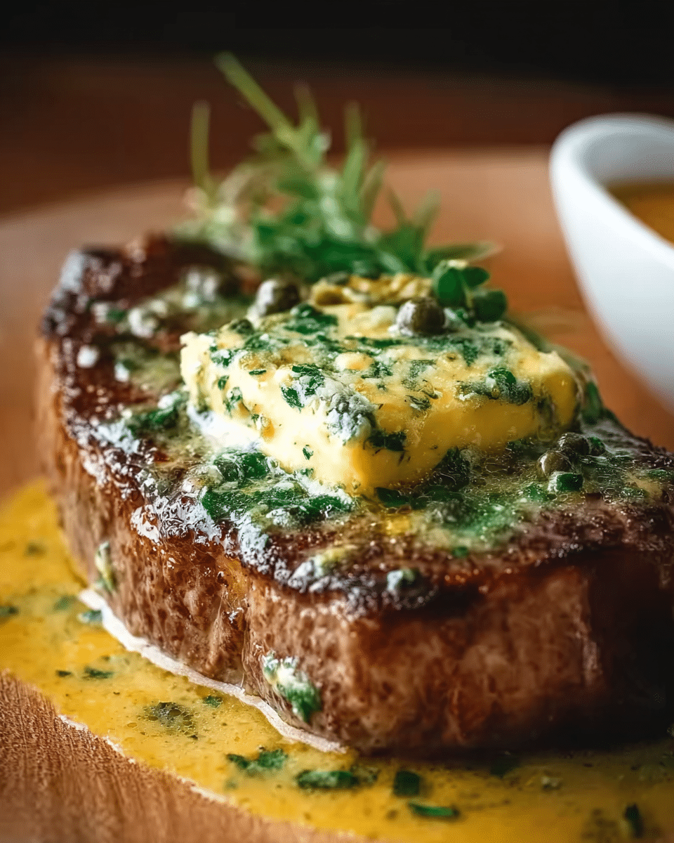 Cafe de Paris Butter Ribeye Steaks