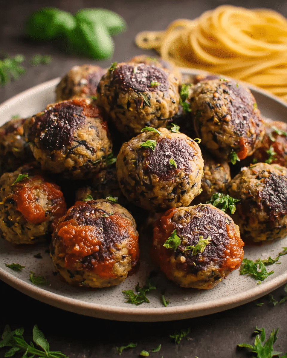Eggplant Meatballs