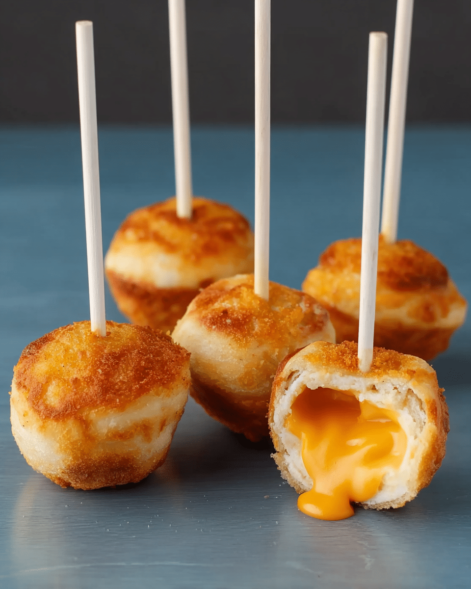 Grilled Cheese Cake Pops