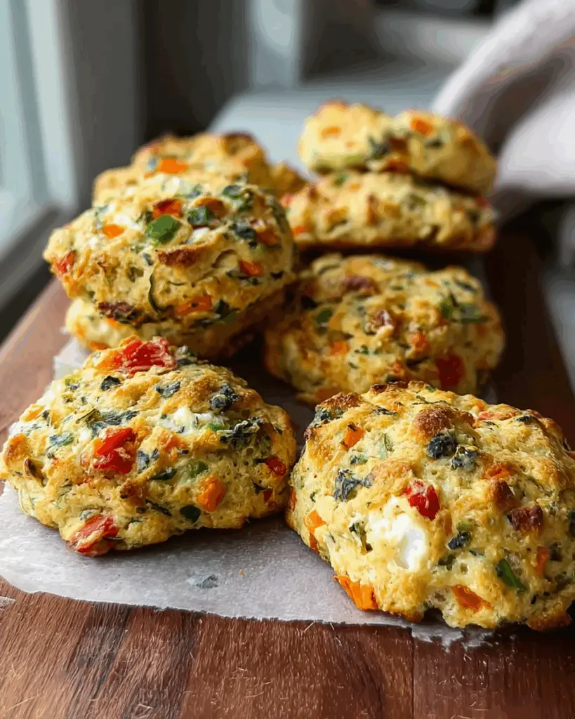 Veggie-Packed Protein Snacking Biscuits
