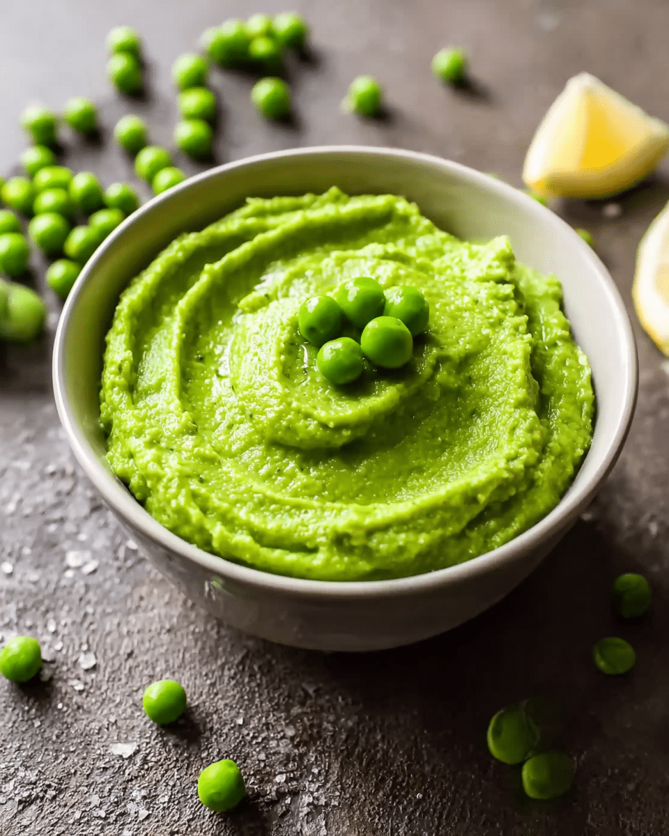 Pea Puree Side Sauce