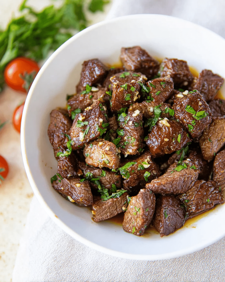 Instant Pot Garlic Butter Steak Bites