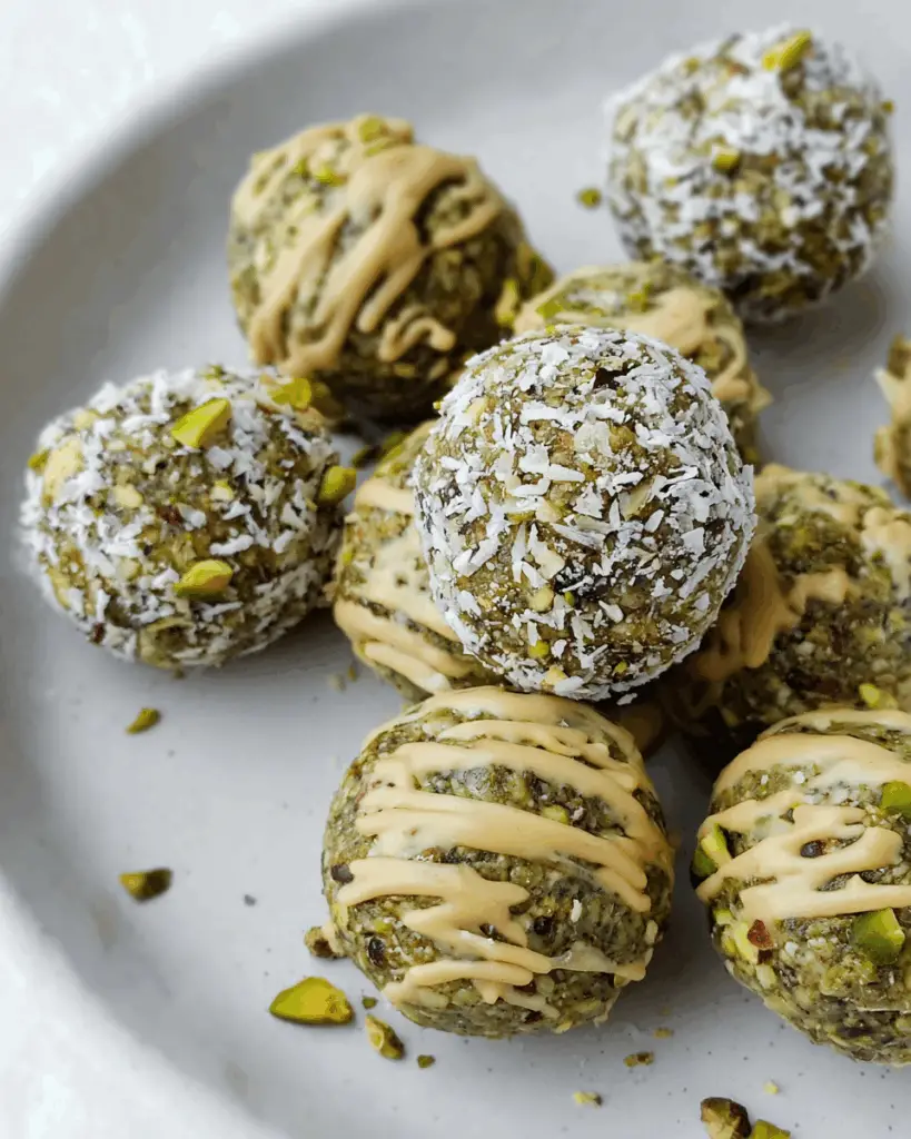 Pistachio Energy Balls