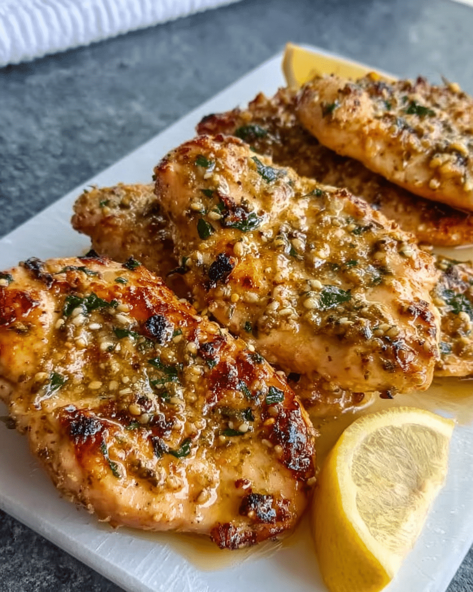 Easy Lemon Garlic Parmesan Chicken