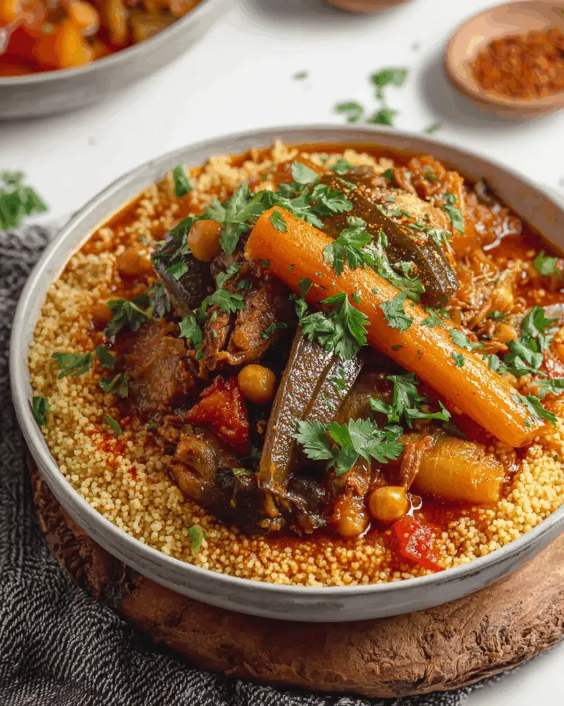 Authentic Moroccan Couscous (Ahmed's Version)
