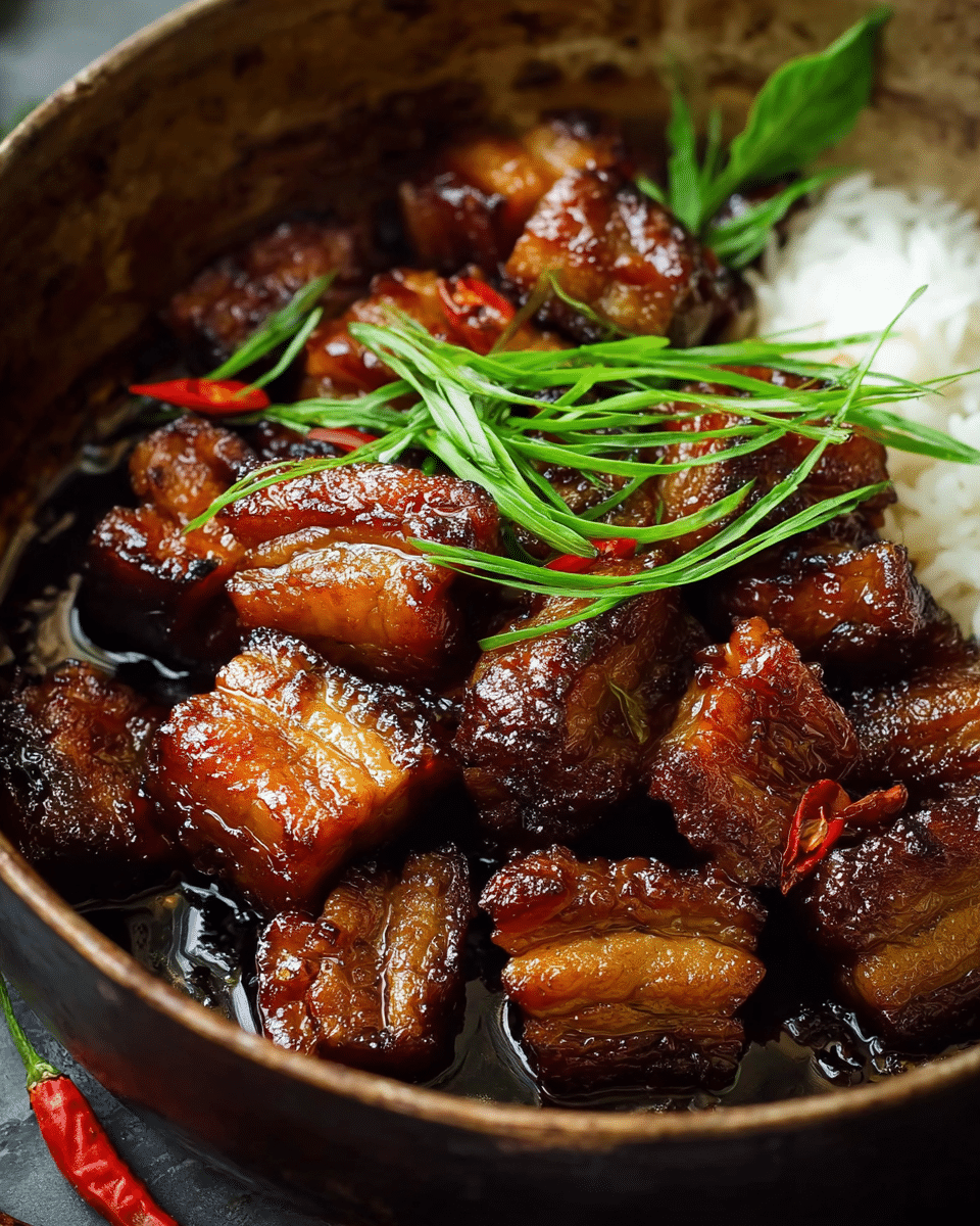 Caramelized Pork Belly