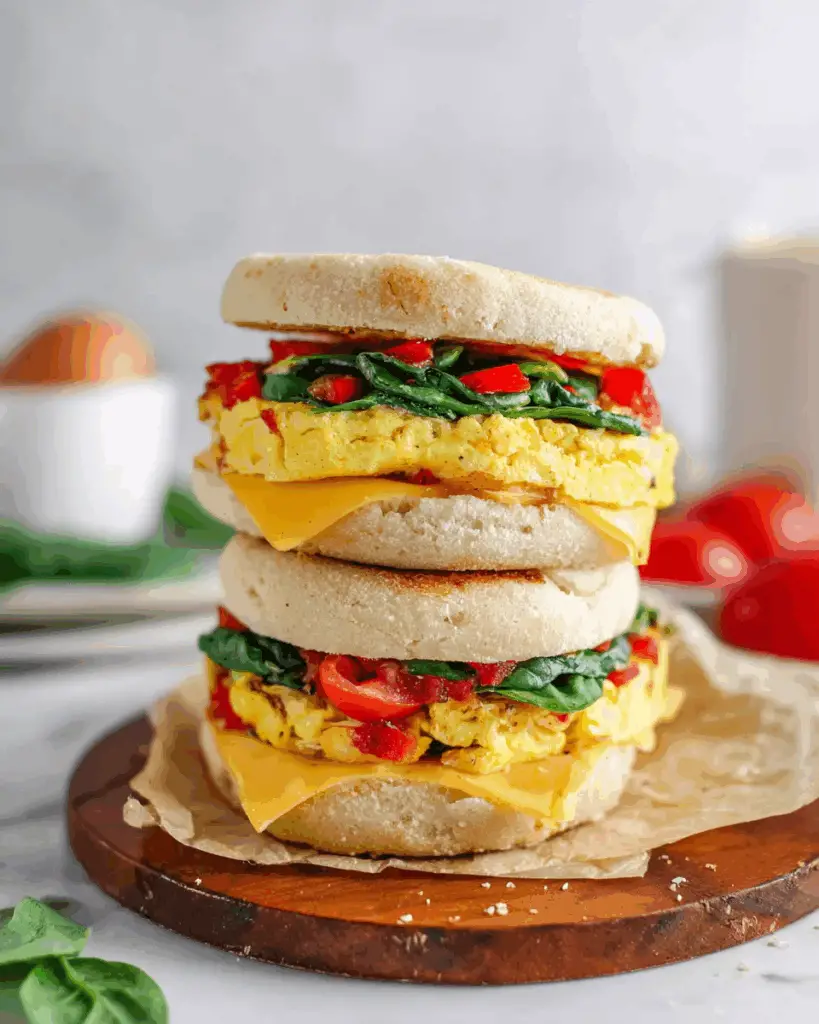 Healthy Breakfast Sandwich (Make-Ahead Recipe)