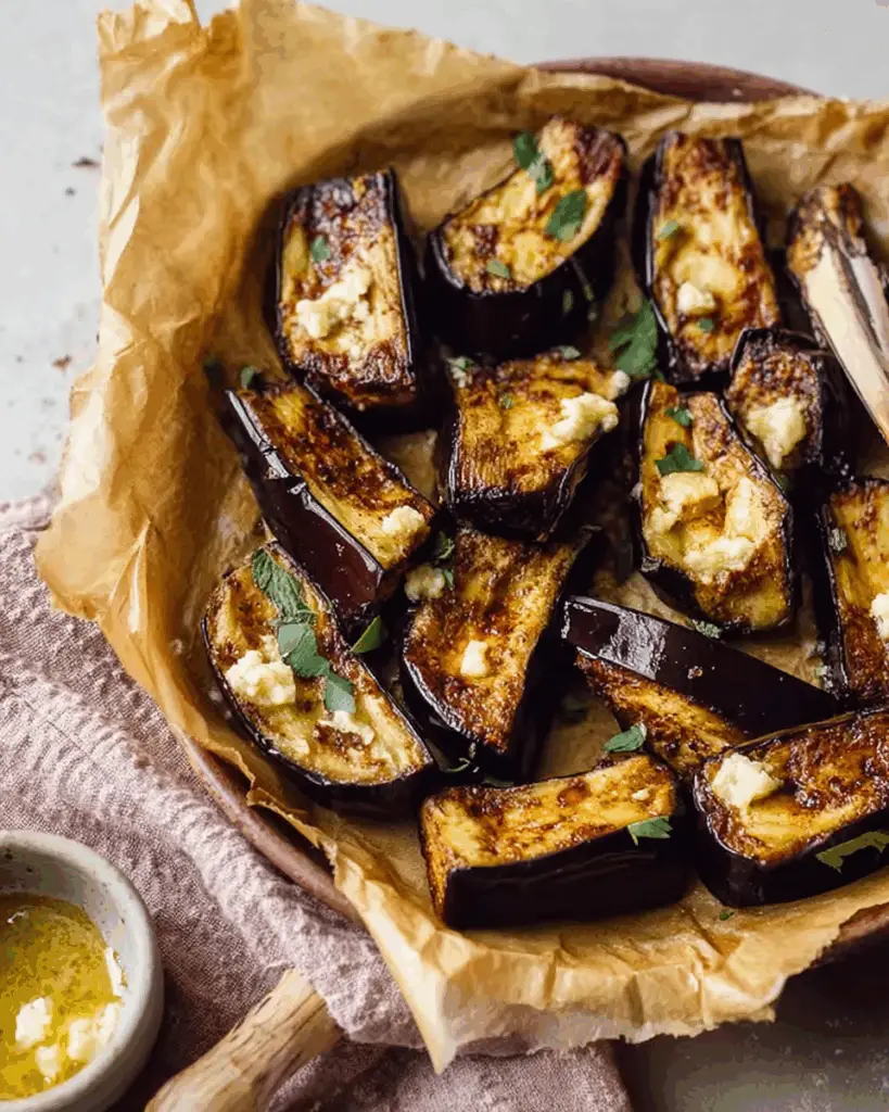 Perfect Roasted Eggplant (Tender, Caramelized!)