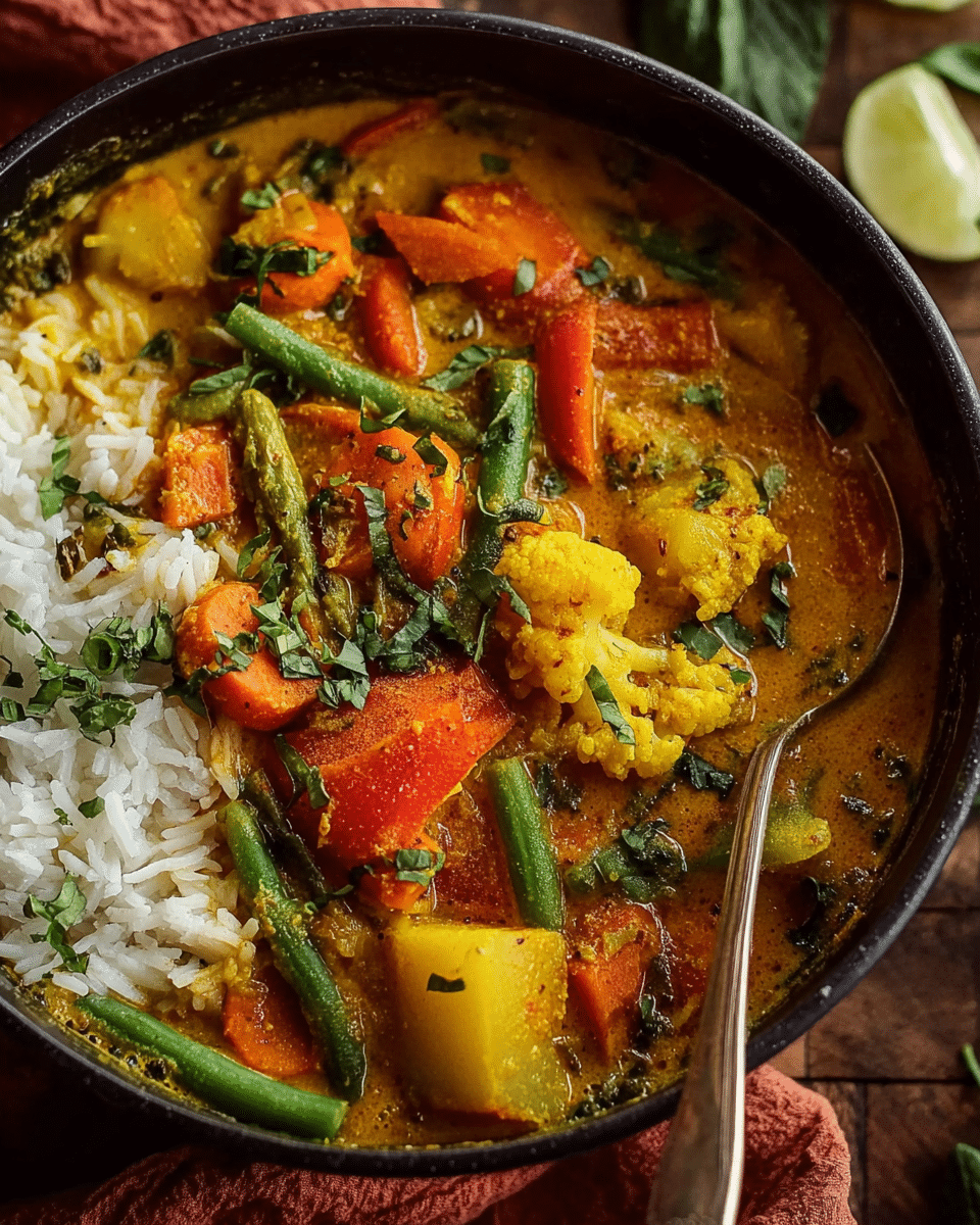 Vegetable Curry with Coconut Milk