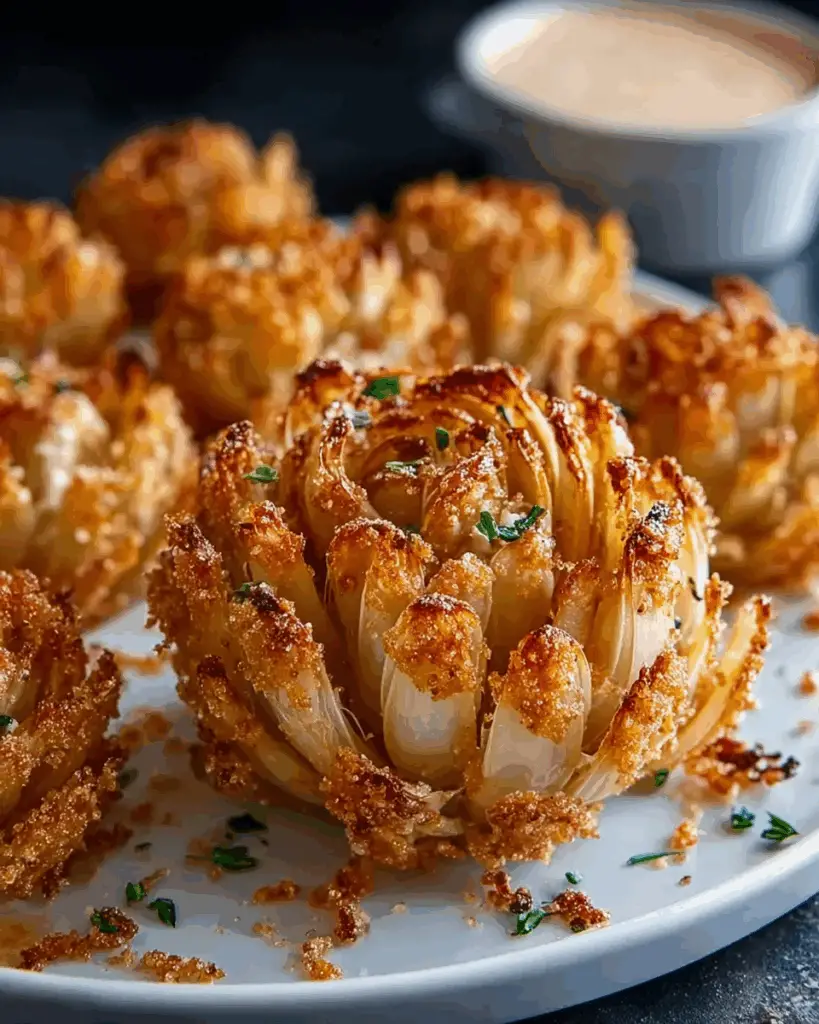 The Best Baked Blooming Onions