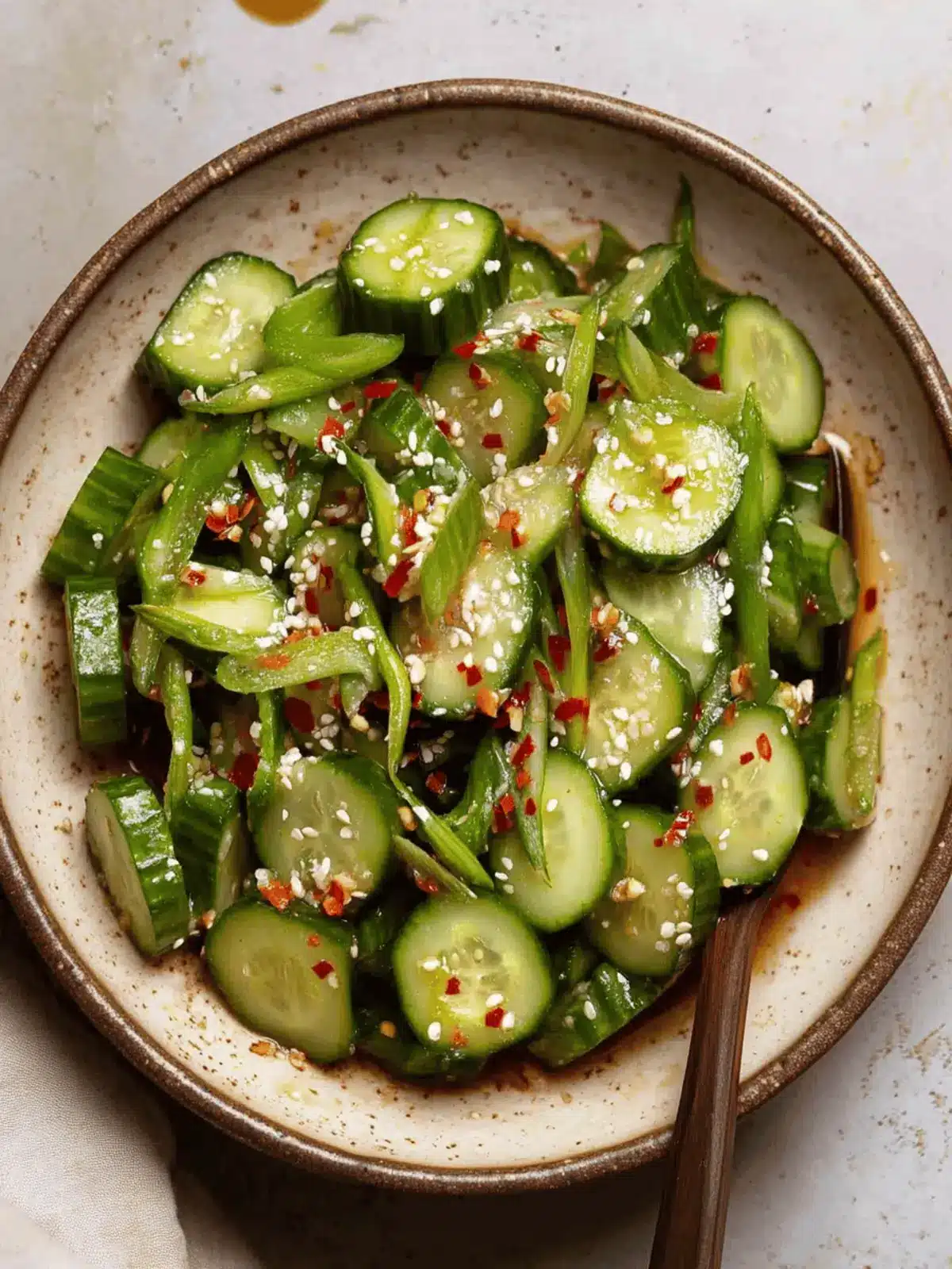 Spicy Cucumber Salad