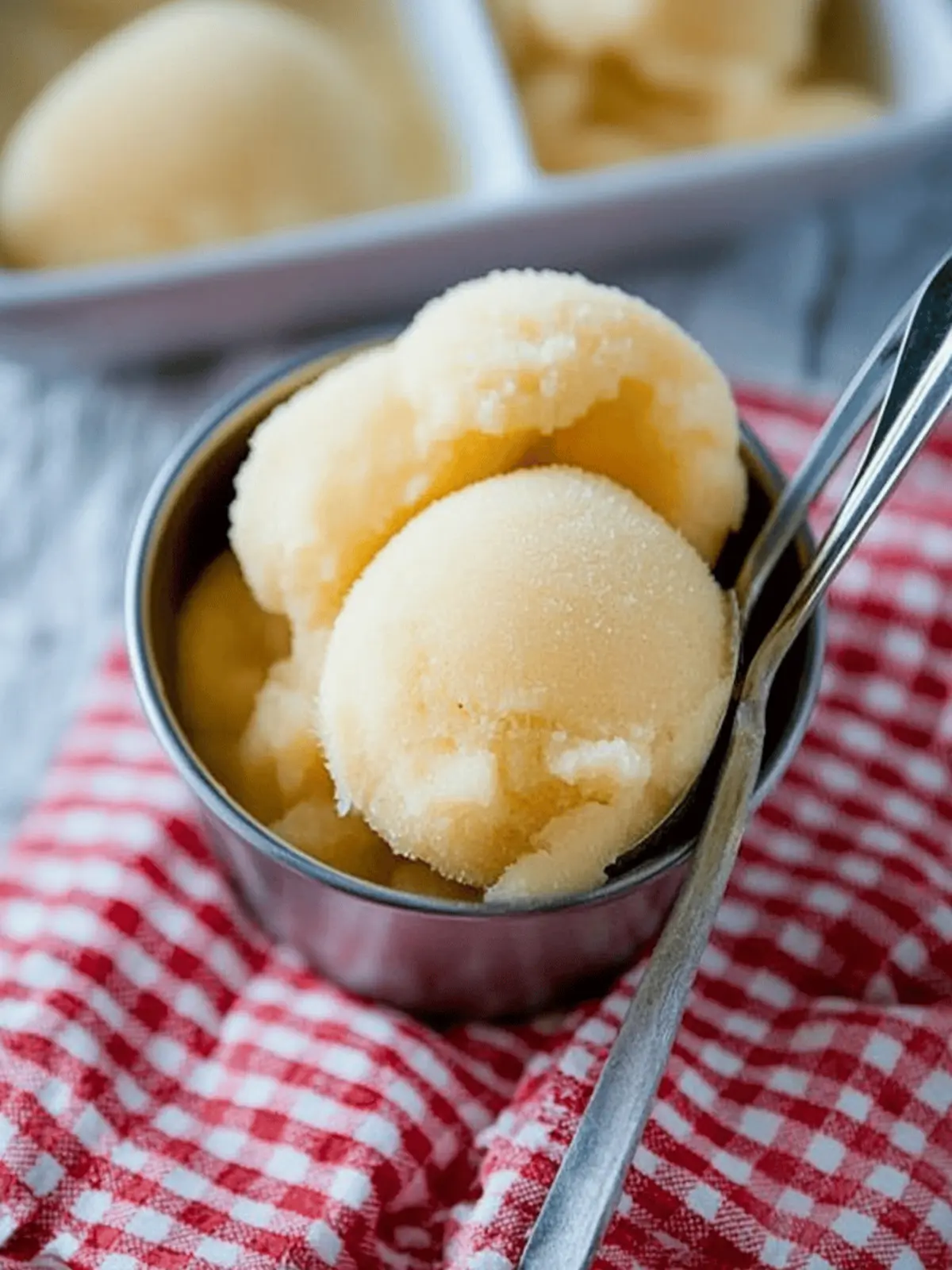 Apple Cider Sorbet