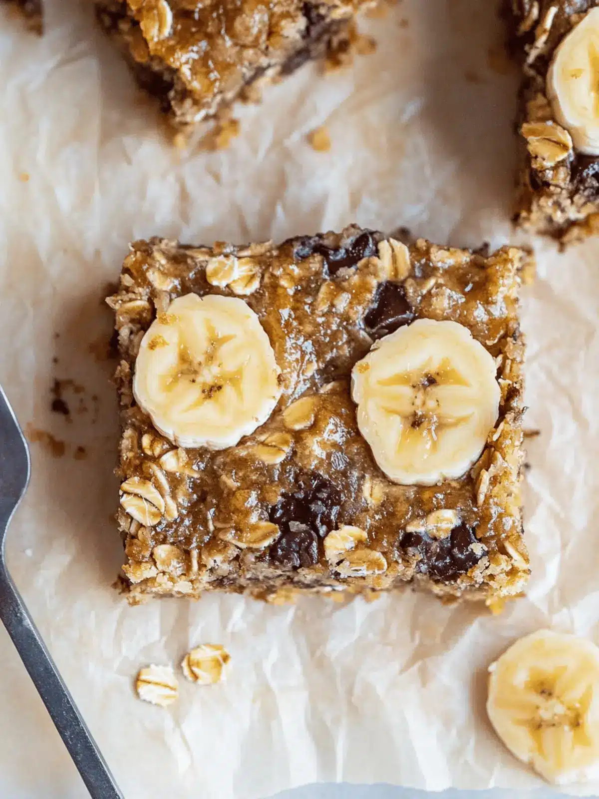 Banana Oatmeal Bars