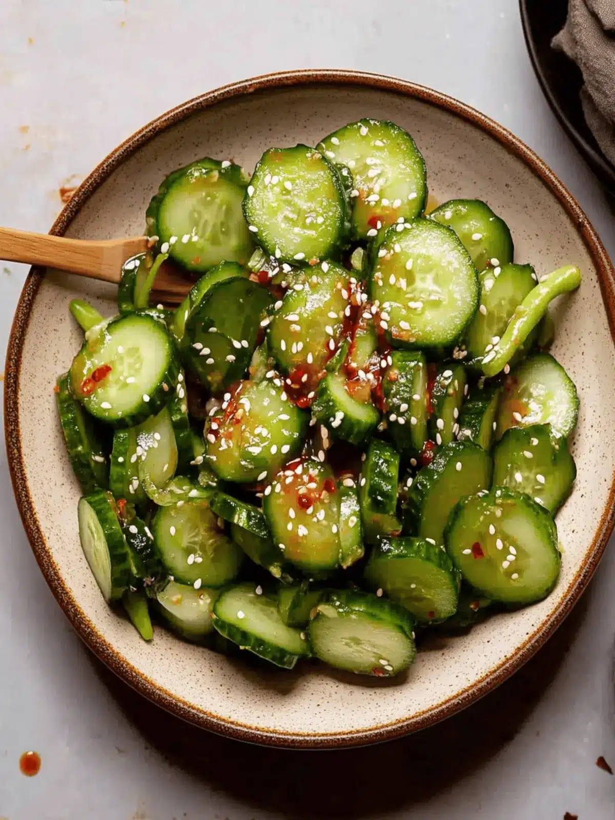 Spicy Cucumber Salad