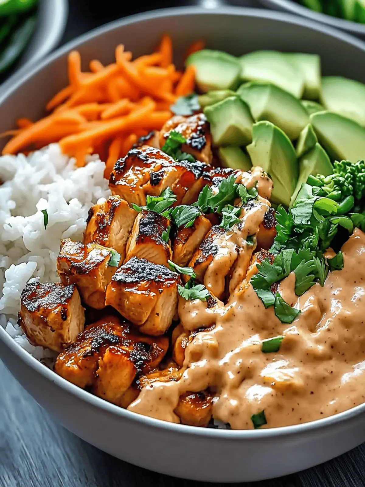 Bang Bang Chicken Bowl