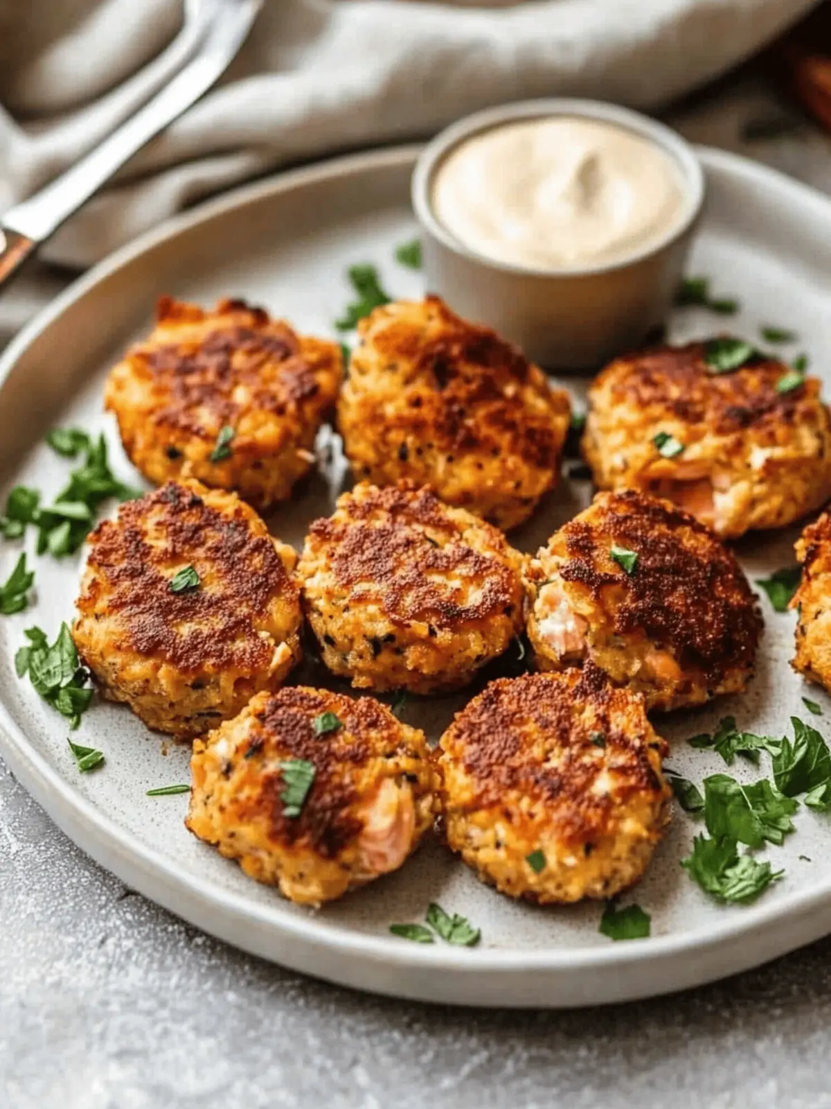 Crispy Pan Fried Salmon Croquettes (with Fresh Salmon)