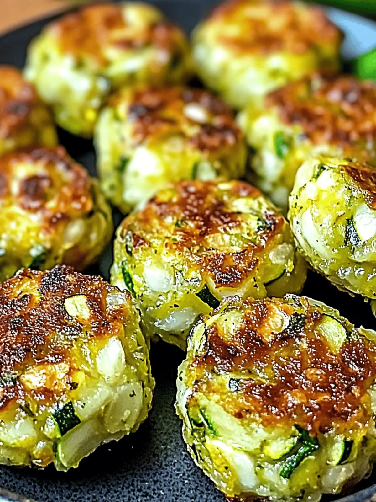 Savory Zucchini Garlic Bites: A Crispy Appetizer Delight
