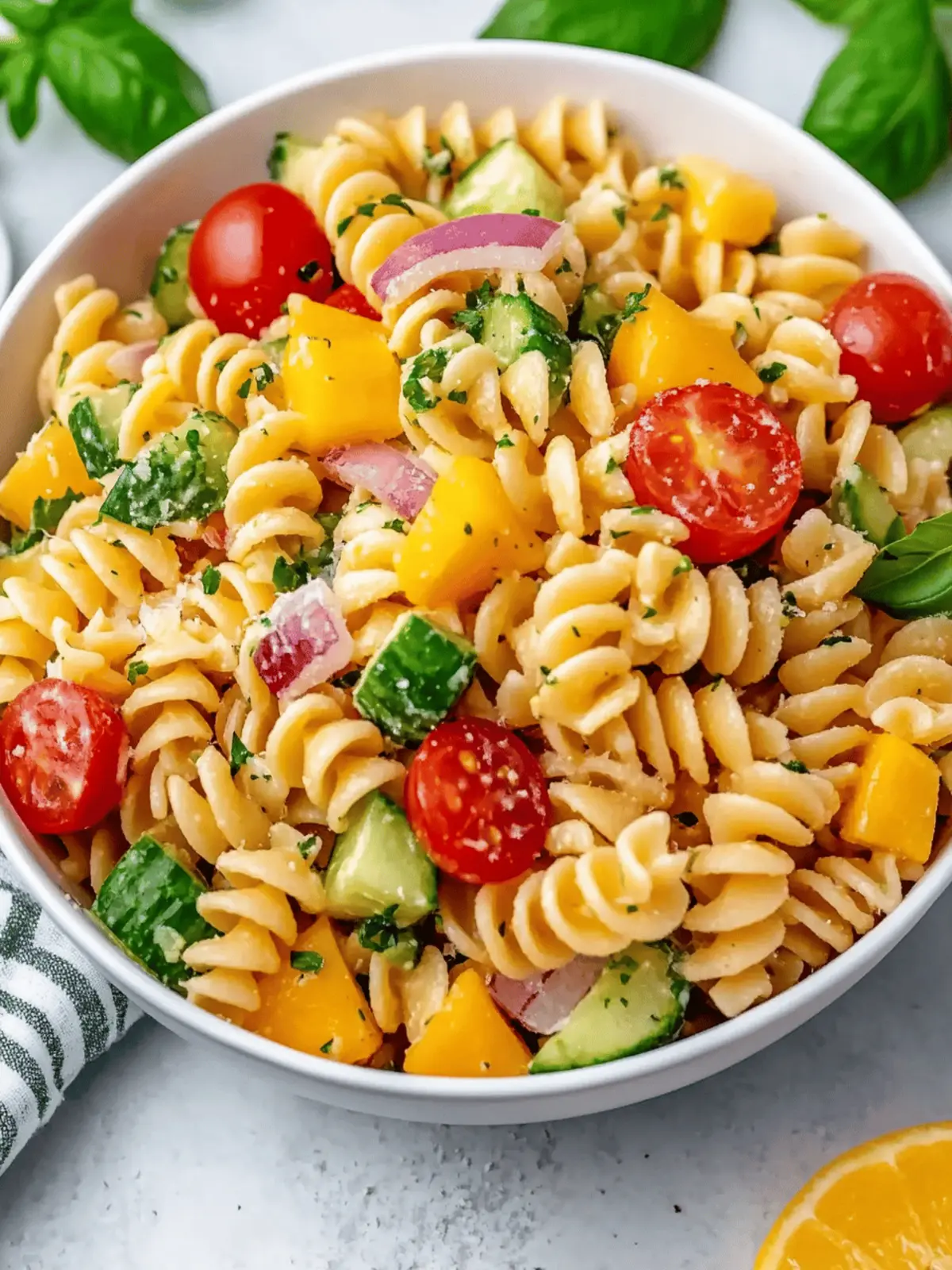 Fresh Classic Pasta Salad