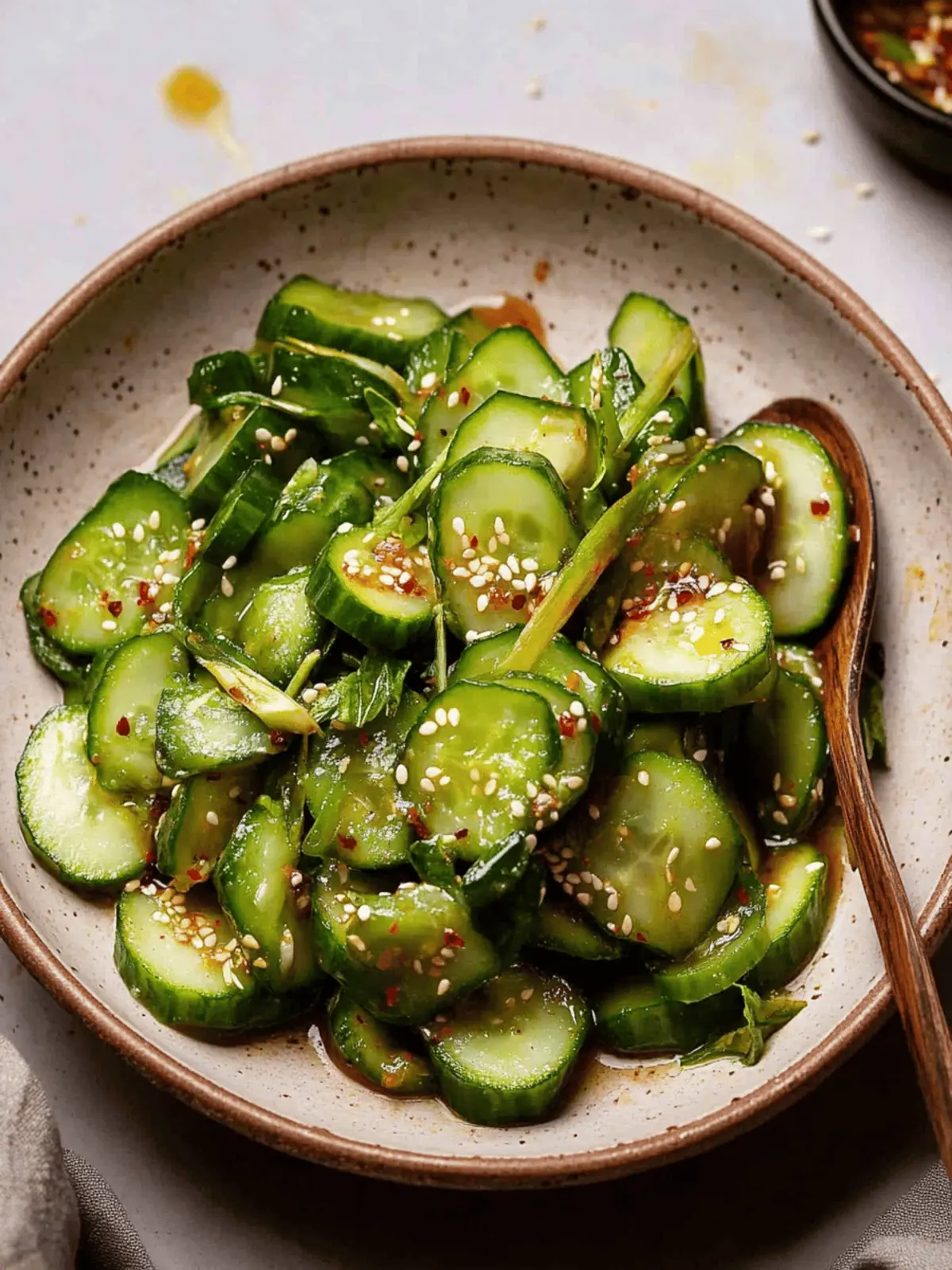 Spicy Cucumber Salad