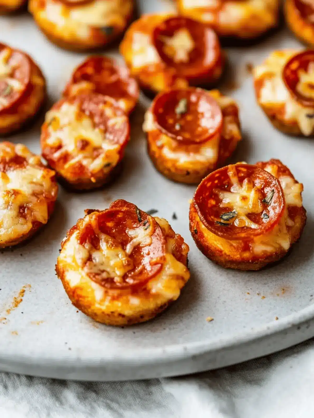 Pepperoni Pizza Bites