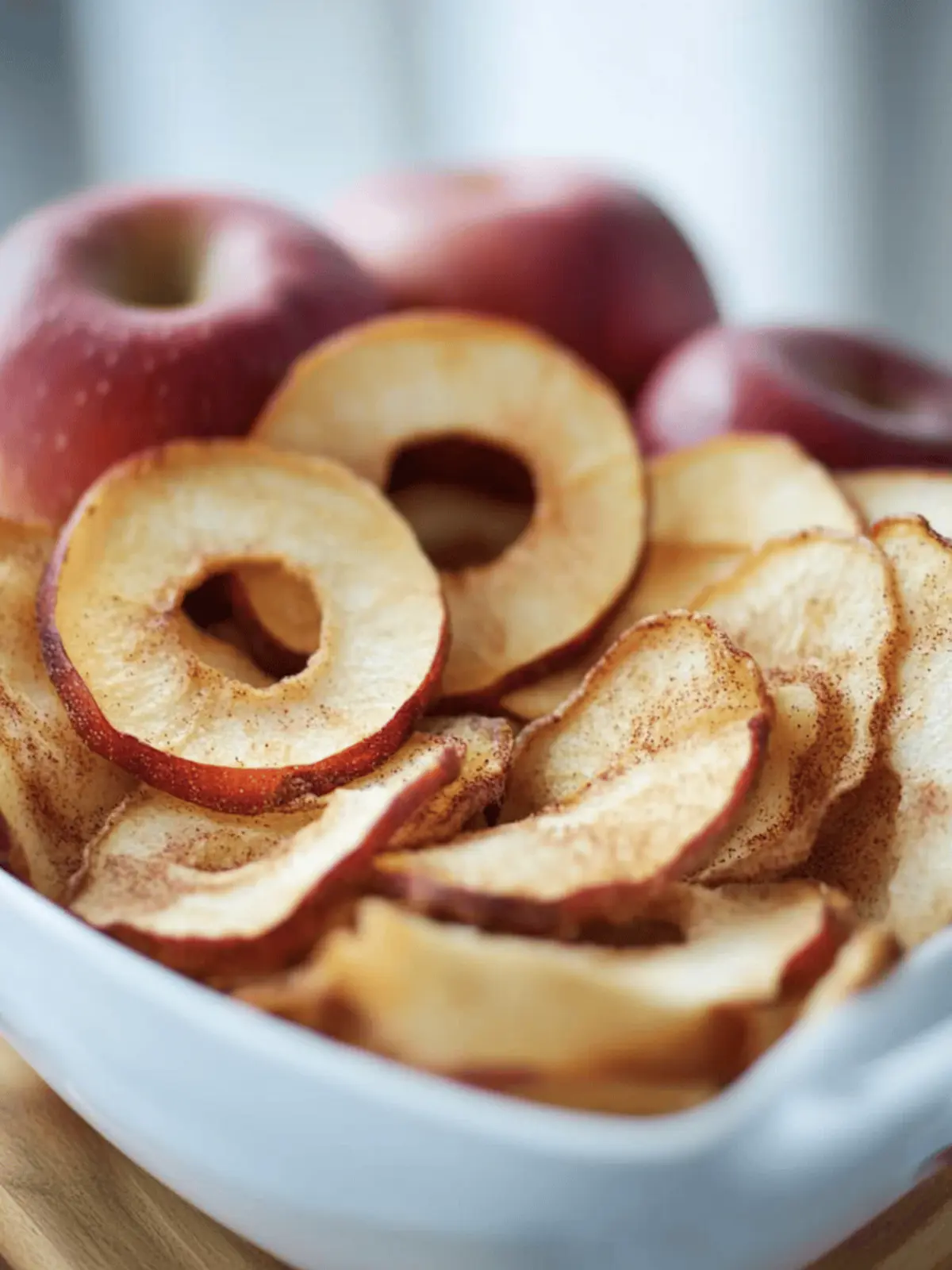 Homemade Cinnamon Apple Chips