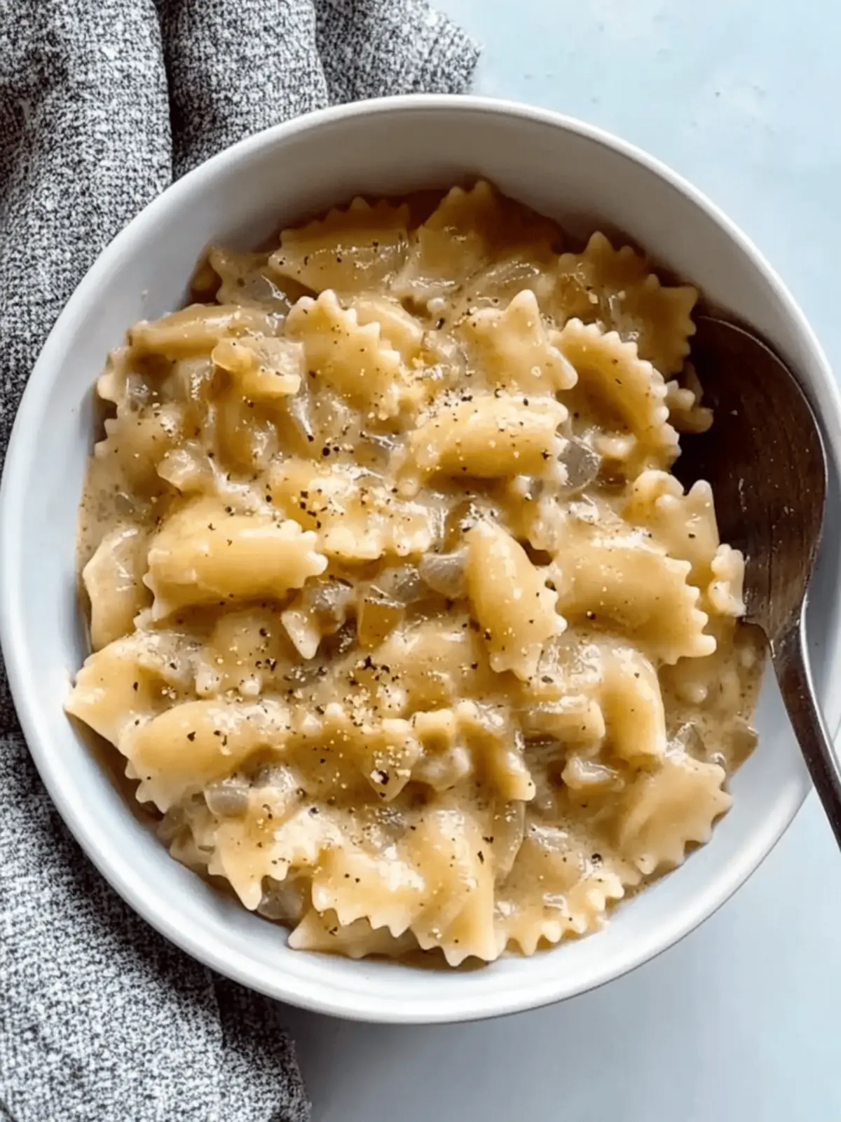 French Onion Pasta