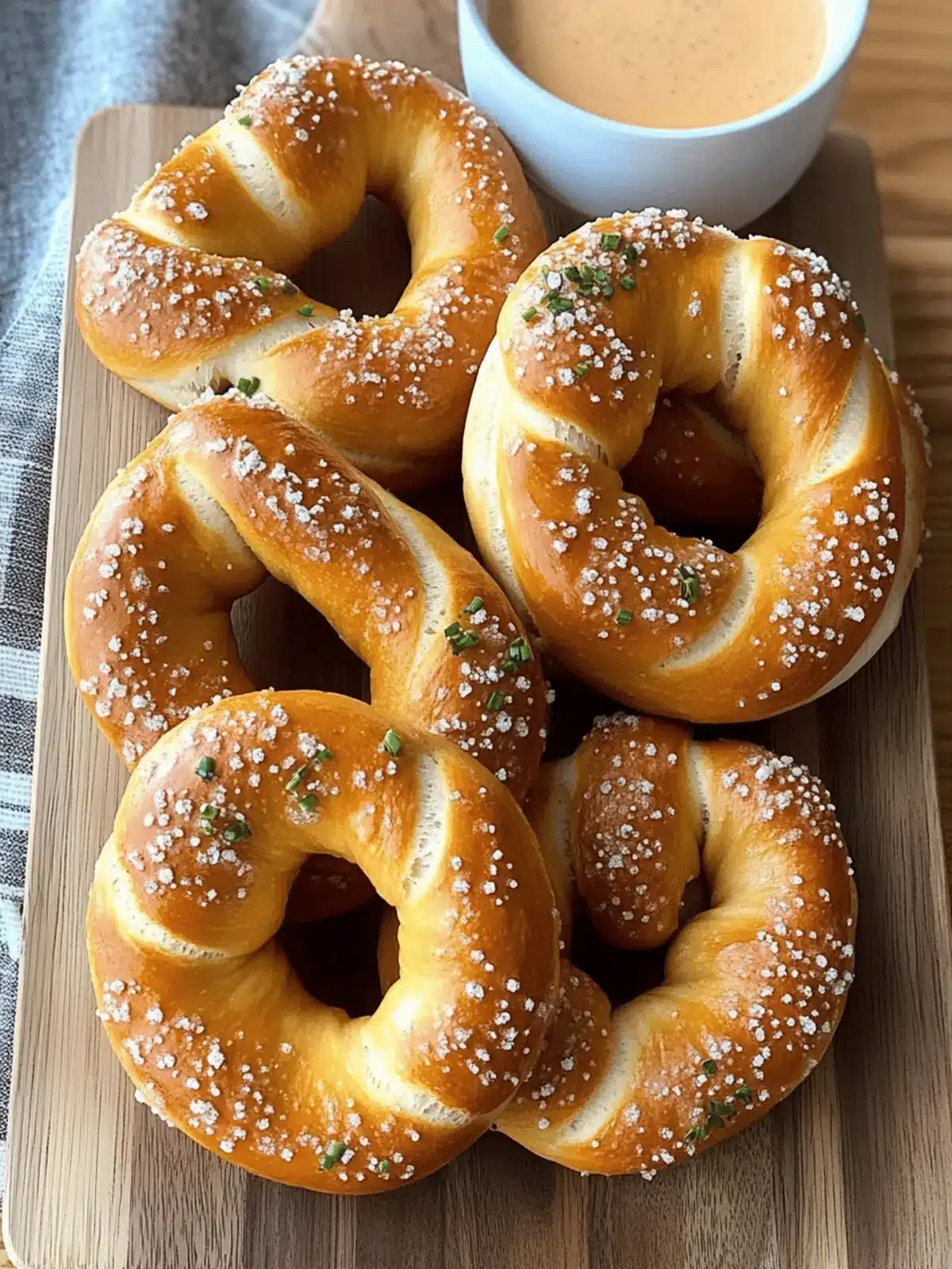 Homemade Soft Pretzels