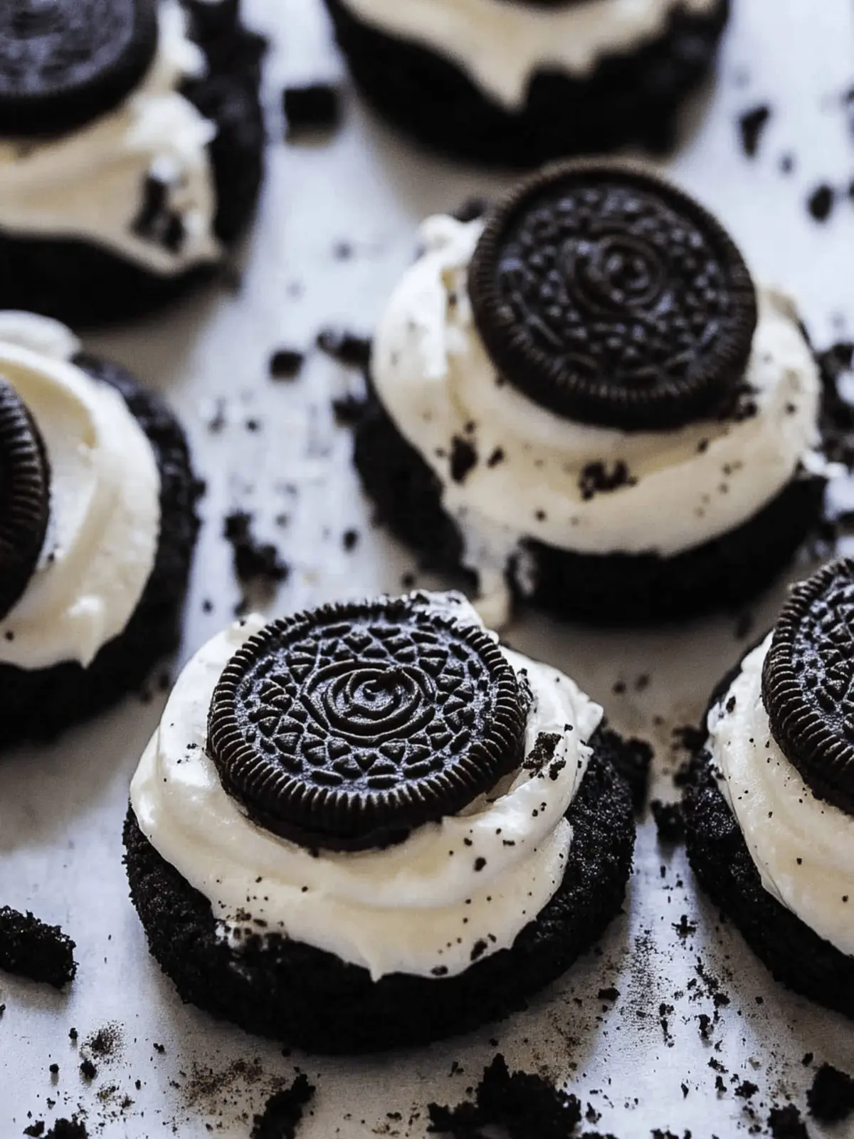 Copycat Crumbl Oreo Cookies