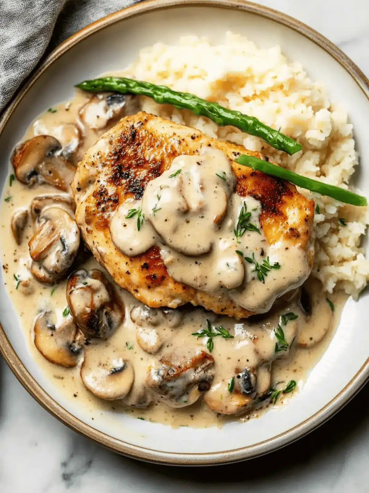 Creamy Mushroom Chicken: A 30-Minute Comfort Feast