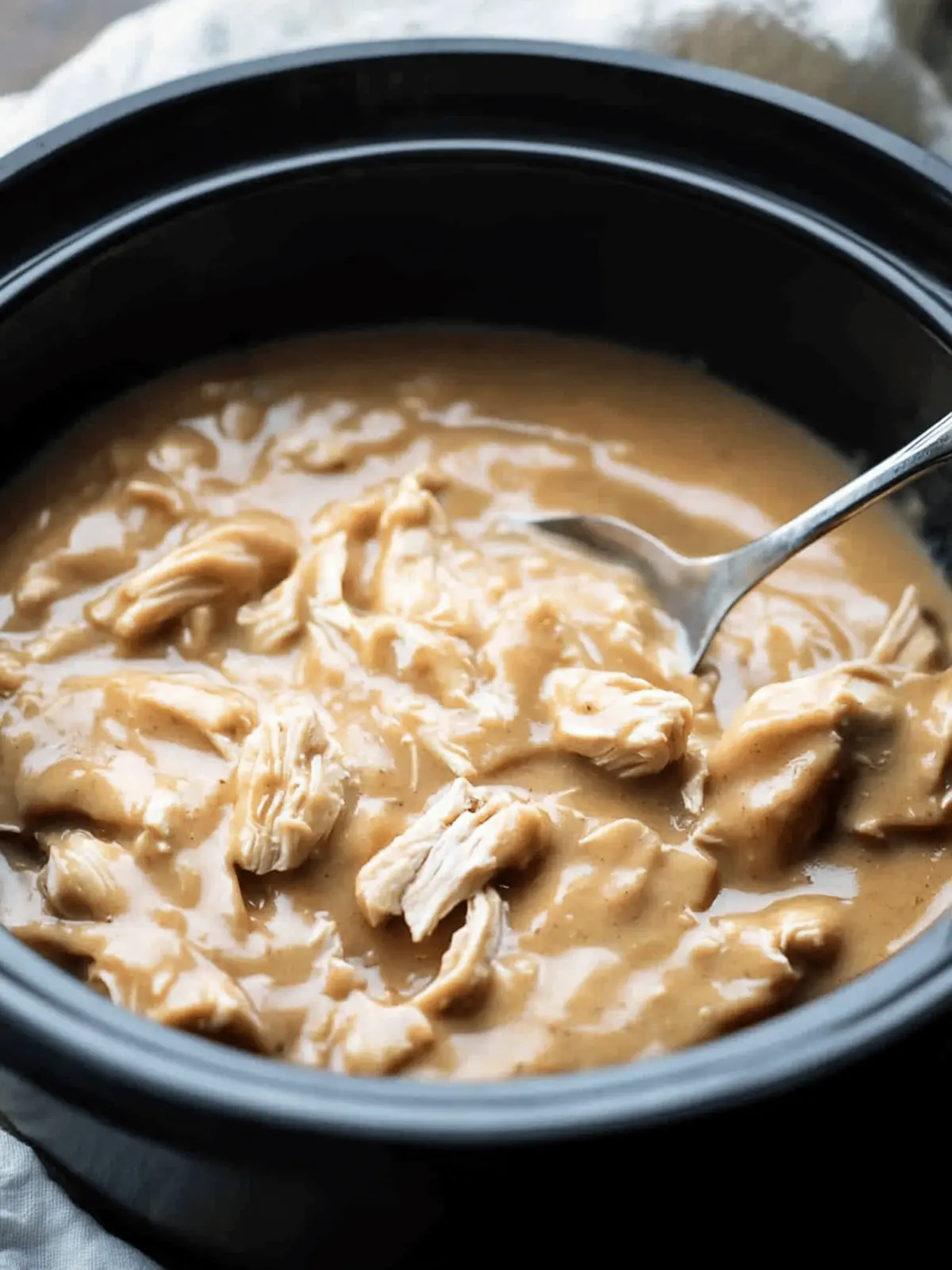 Mouthwatering Slow Cooker Chicken and Gravy Your Family Will Love