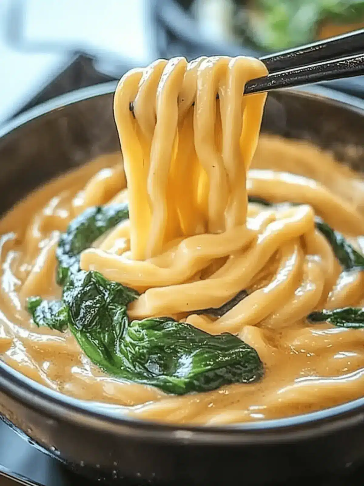 Creamy Miso Udon