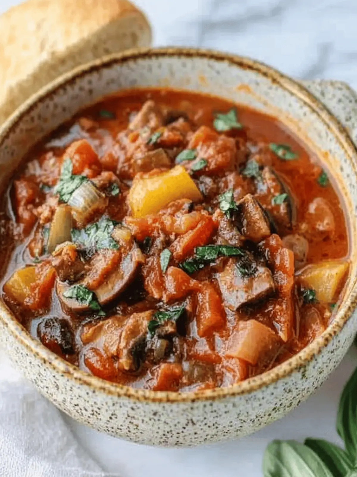 Hearty Italian Mushroom Stew for Cozy Nights In