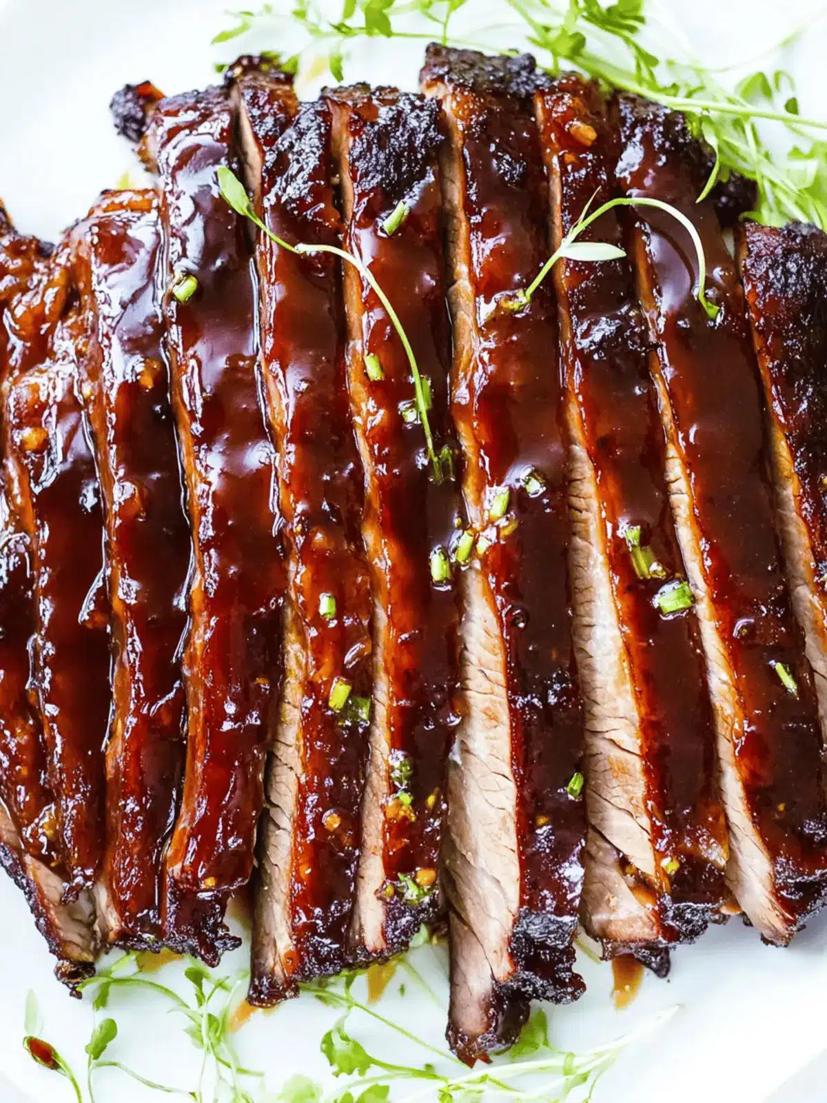 Best Sous Vide Brisket with Maple Soy Apricot Sauce Magic