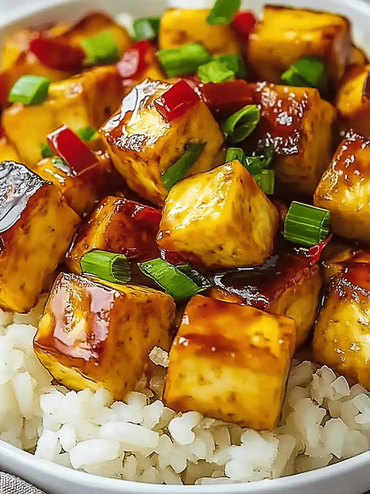 Best Vegan Pineapple Tofu