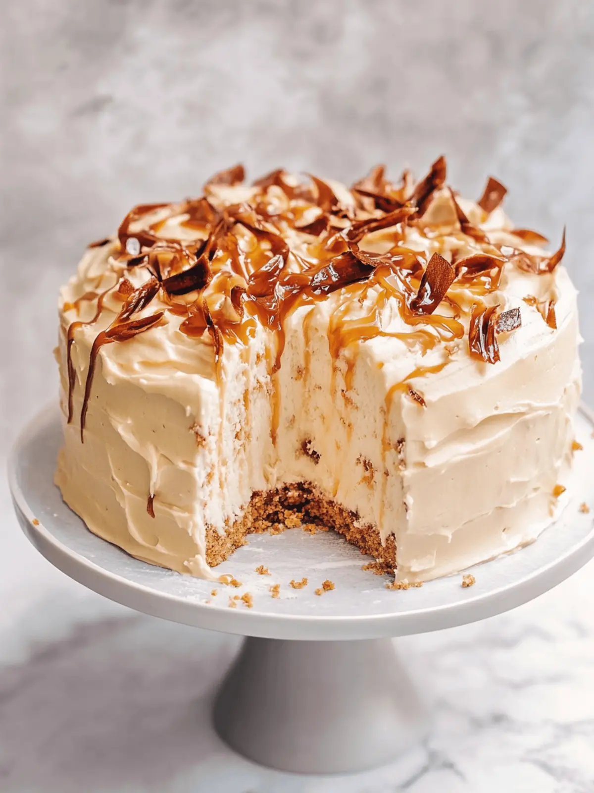 Caramel Cloud Cake