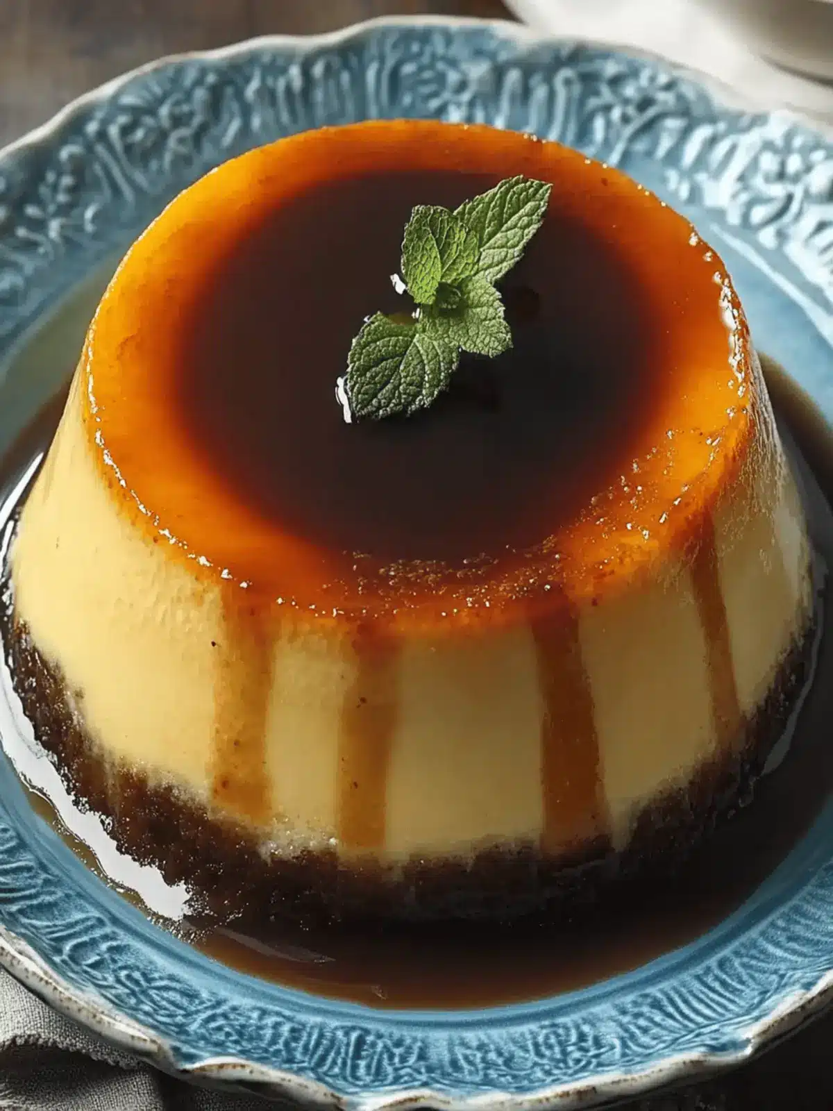 Puerto Rican Flancocho (Chocoflan)