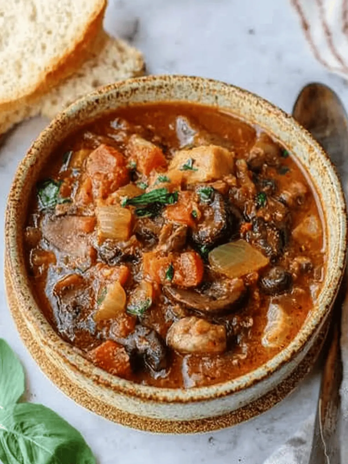 Italian Mushroom Stew