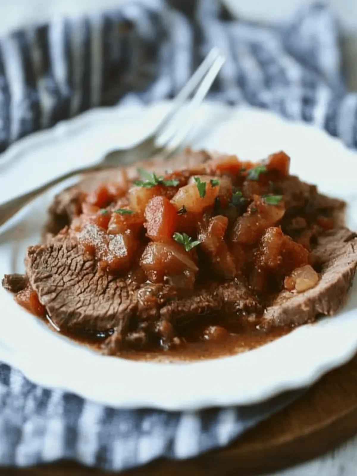 Braised Cinnamon Whiskey Beef Brisket