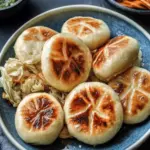 Pan-Fried Cabbage and Noodle Buns